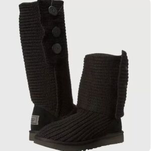 Ugg Australia Women 5819 Sweater Cardi Boots shoes sz 7